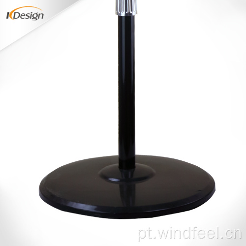 Ventilador de pedestal com classificação fixa colorido de 16 polegadas de baixo preço boa característica de venda Ventiladores de pedestal de 6 lâminas